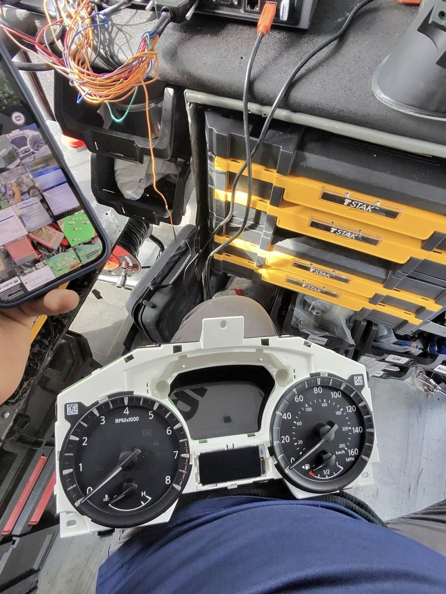 CAN bus communication repair on a vehicle in Las Vegas